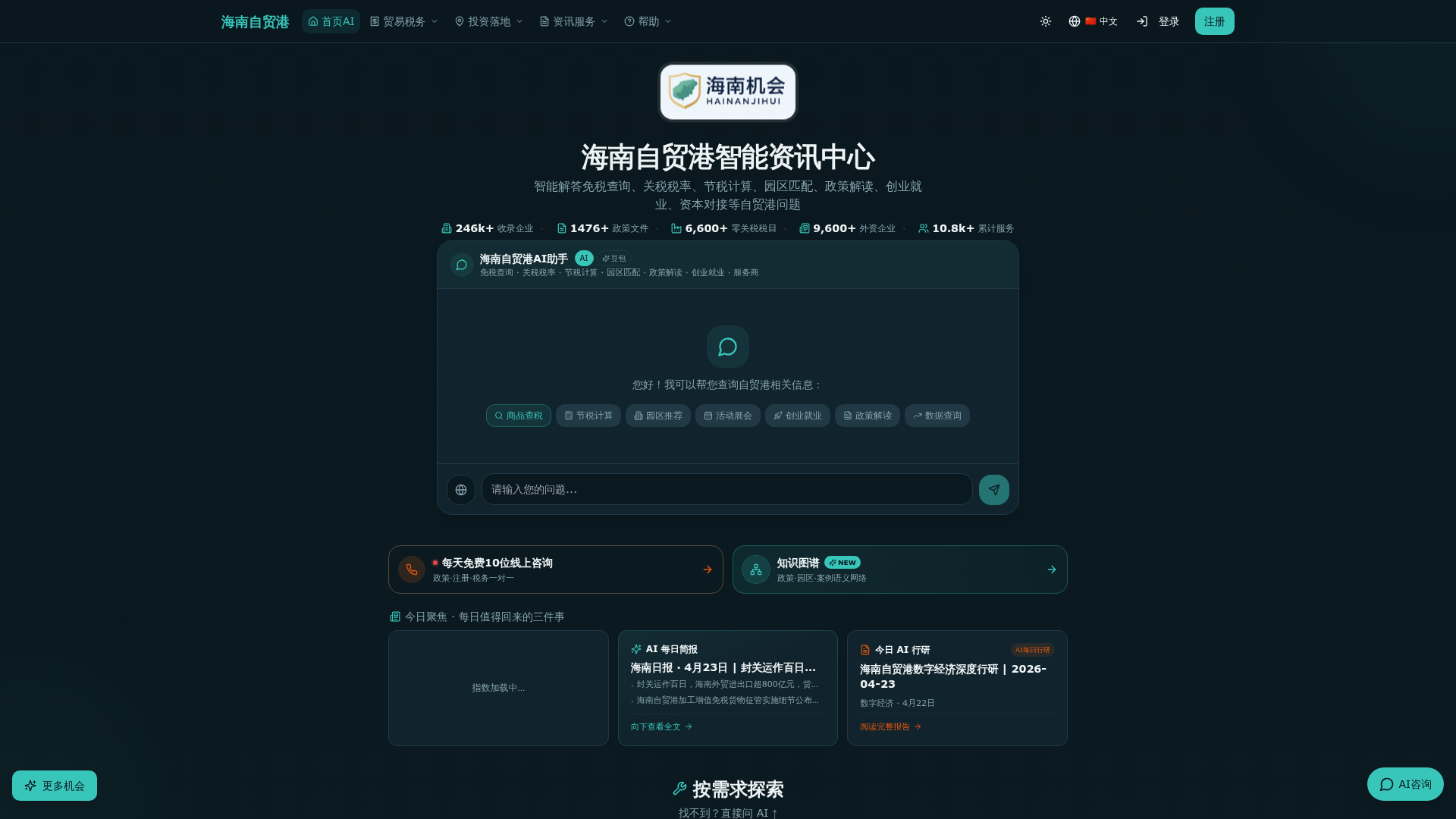 AI 政策问答