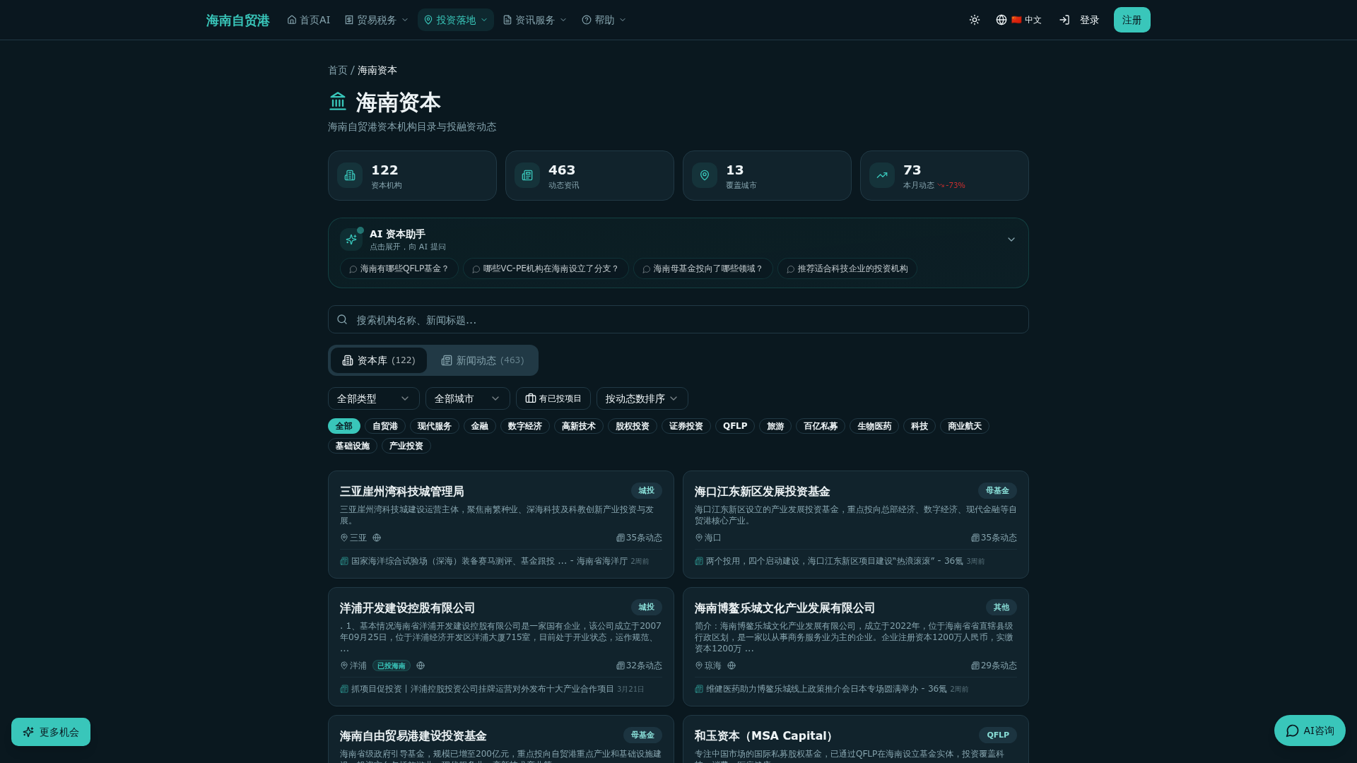 资本对接